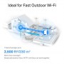 Sieć Wi-Fi 6 dla zewnętrznych obszarów - TP-LINK Deco X50-Outdoor | 802.11ax | 10/100/1000 Mbit/s | 2 porty Ethernet LAN (RJ-45) - 5